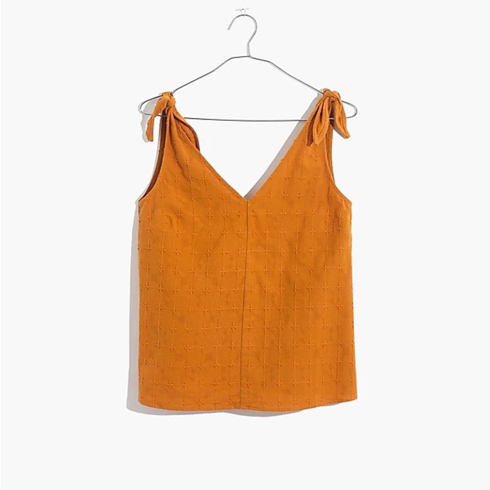 Madewell Tie-Strap V-Neck Tank Top